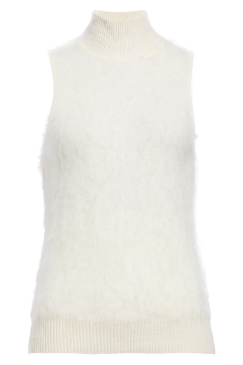 Dora Mock Neck Cashmere Sweater, Alternate, color, IVORY