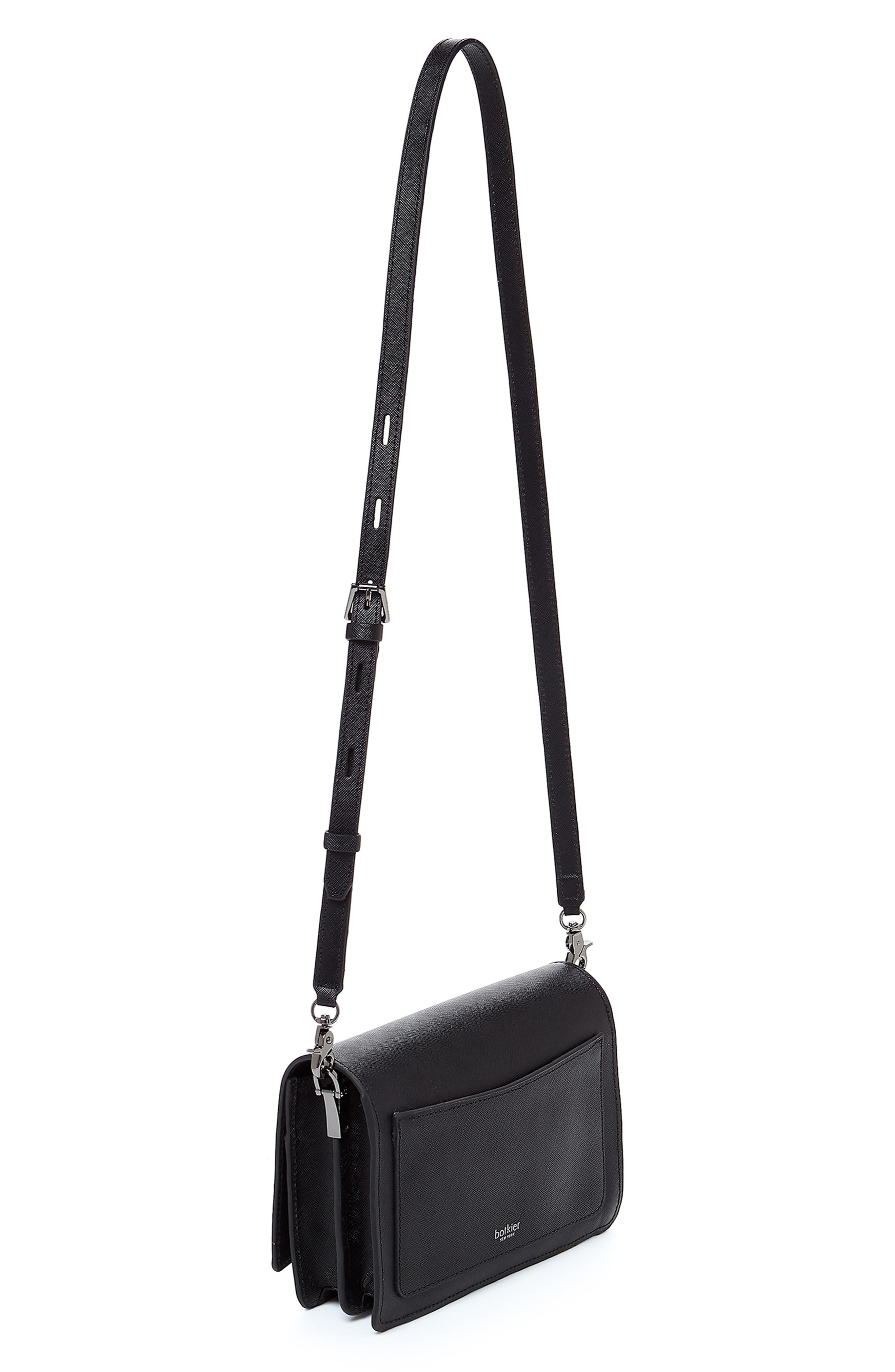 Botkier Crosstown Leather Crossbody Bag, Alternate, color, 