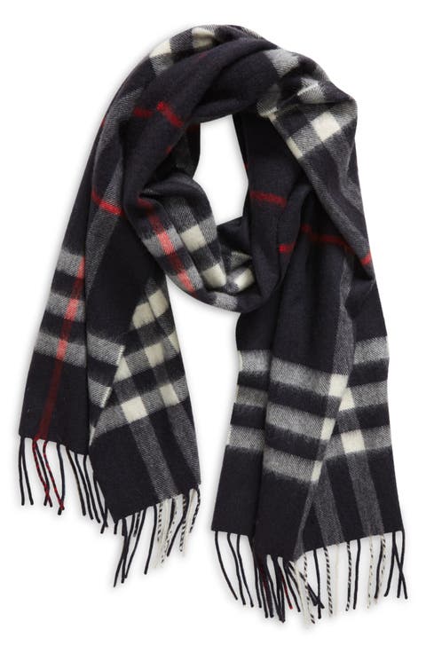 マフラー・ストール Burberry Burberry Cashmere Scarf With Giant Check Motif 0400019722348_STONE?wid=600&