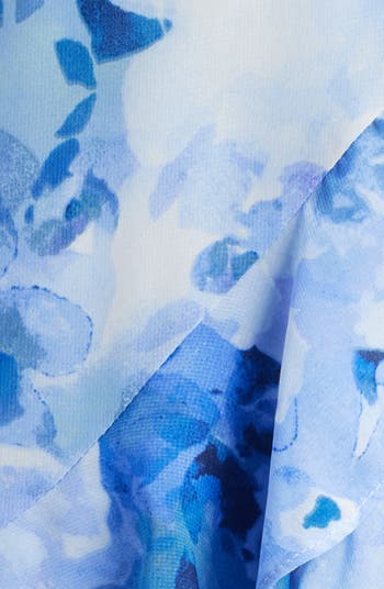 Floral Faux Wrap Maxi Dress