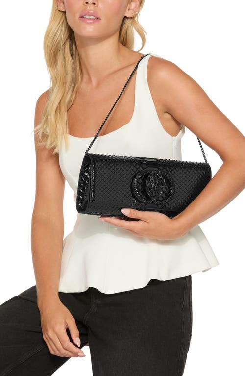 Kurt Geiger Chelsea Long Clutch Drench In Black