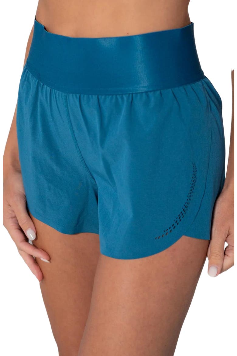 Pickleball Court Short, Alternate, color, Blue Coral