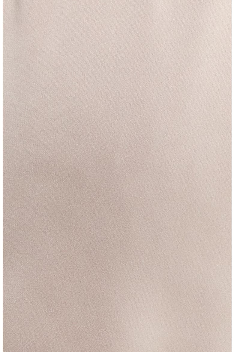 Scalloped Lace Trim Satin Tap Shorts, Alternate, color, BEIGE STRING
