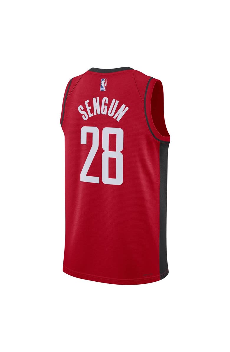 Nike Unisex Nike Alperen Sengun Red Houston Rockets Swingman Jersey - Icon Edition, Alternate, color, 