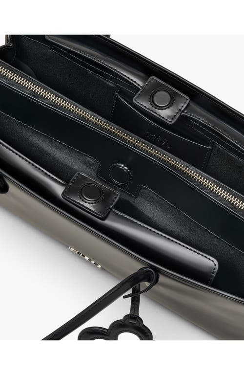 Marc Jacobs The Mirror Satchel Shoulder Bag In Black