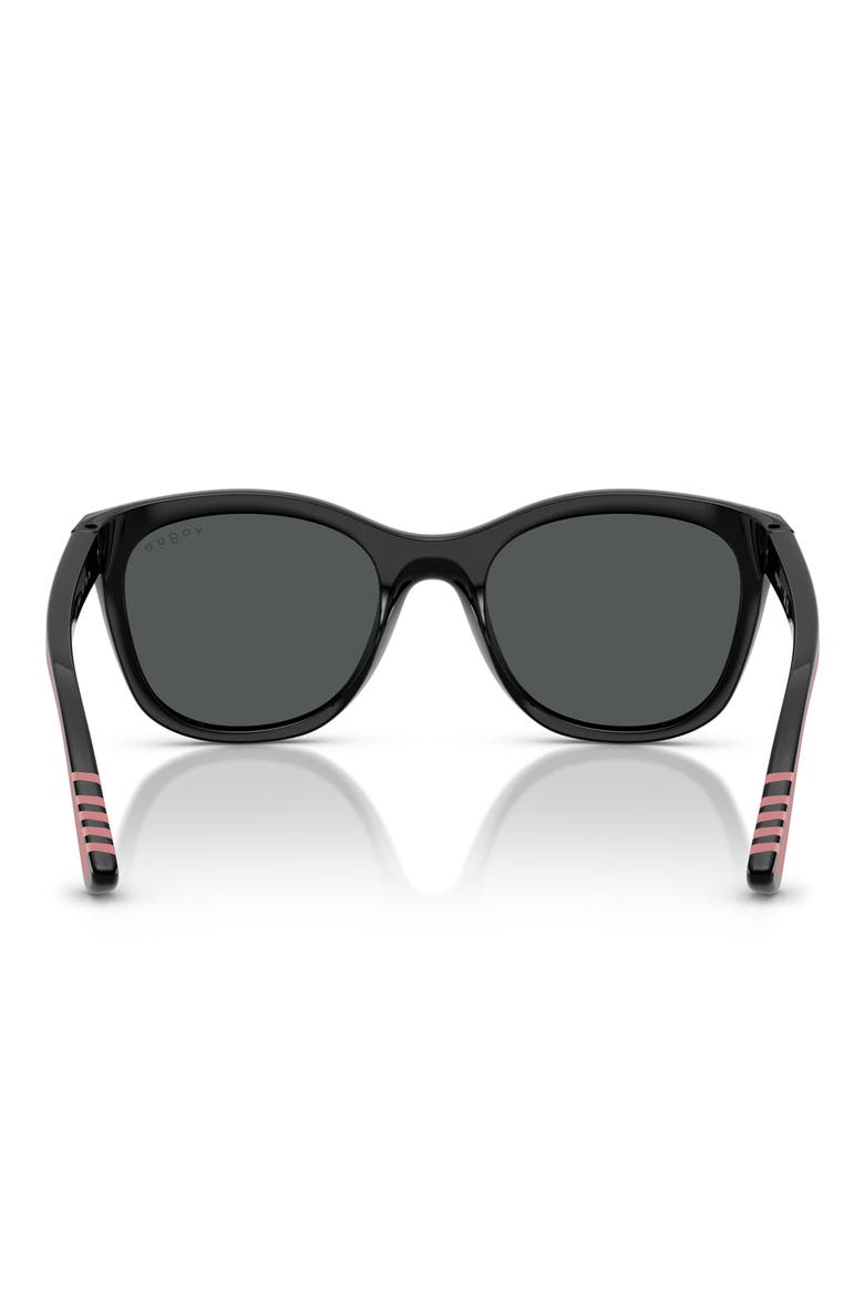 Kids' 46mm Small Phantos Sunglasses, Alternate, color, BLACK