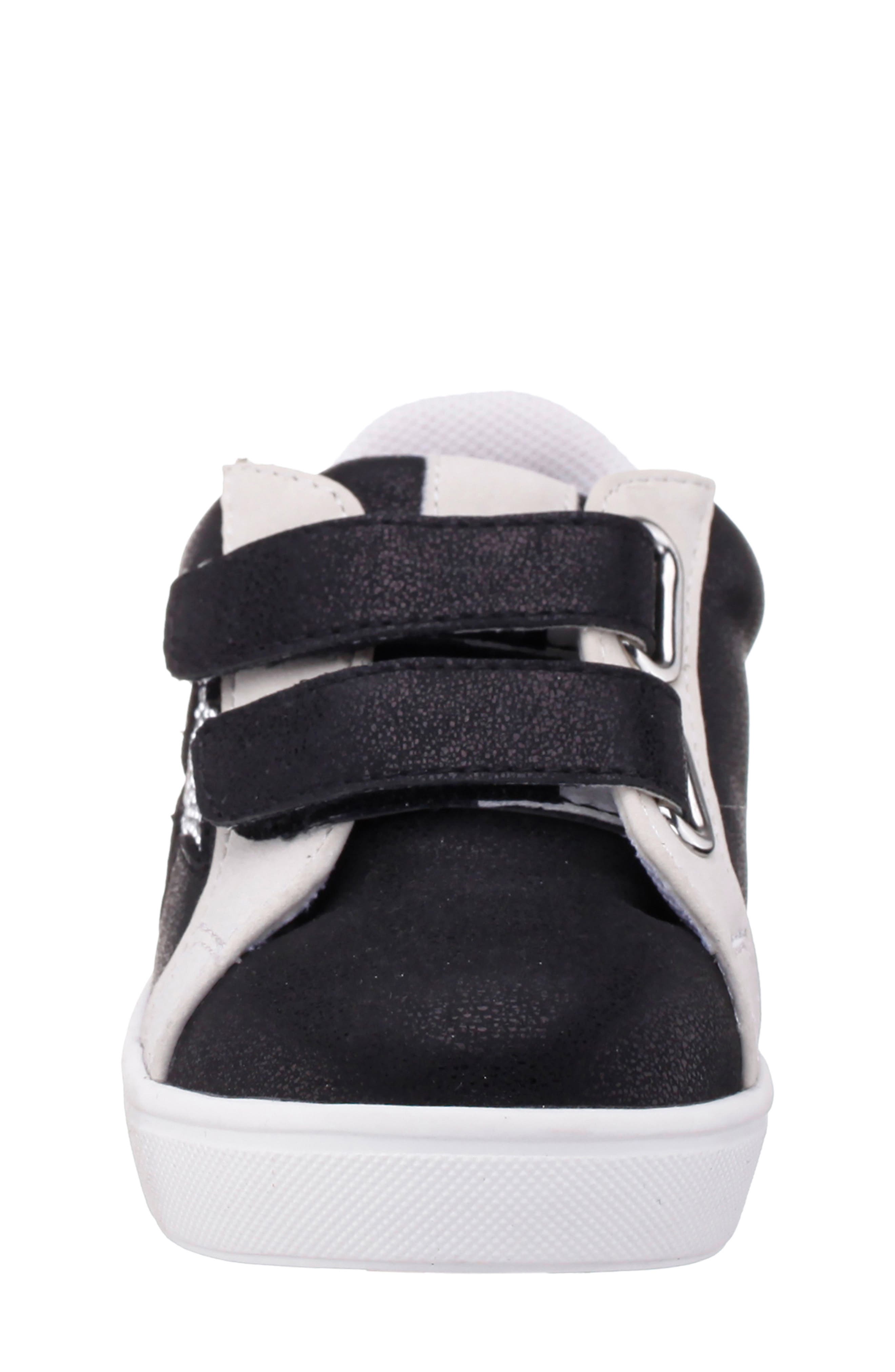 Nina Kids' Zicky Low Top Sneaker, Alternate, color, Black Shimmer