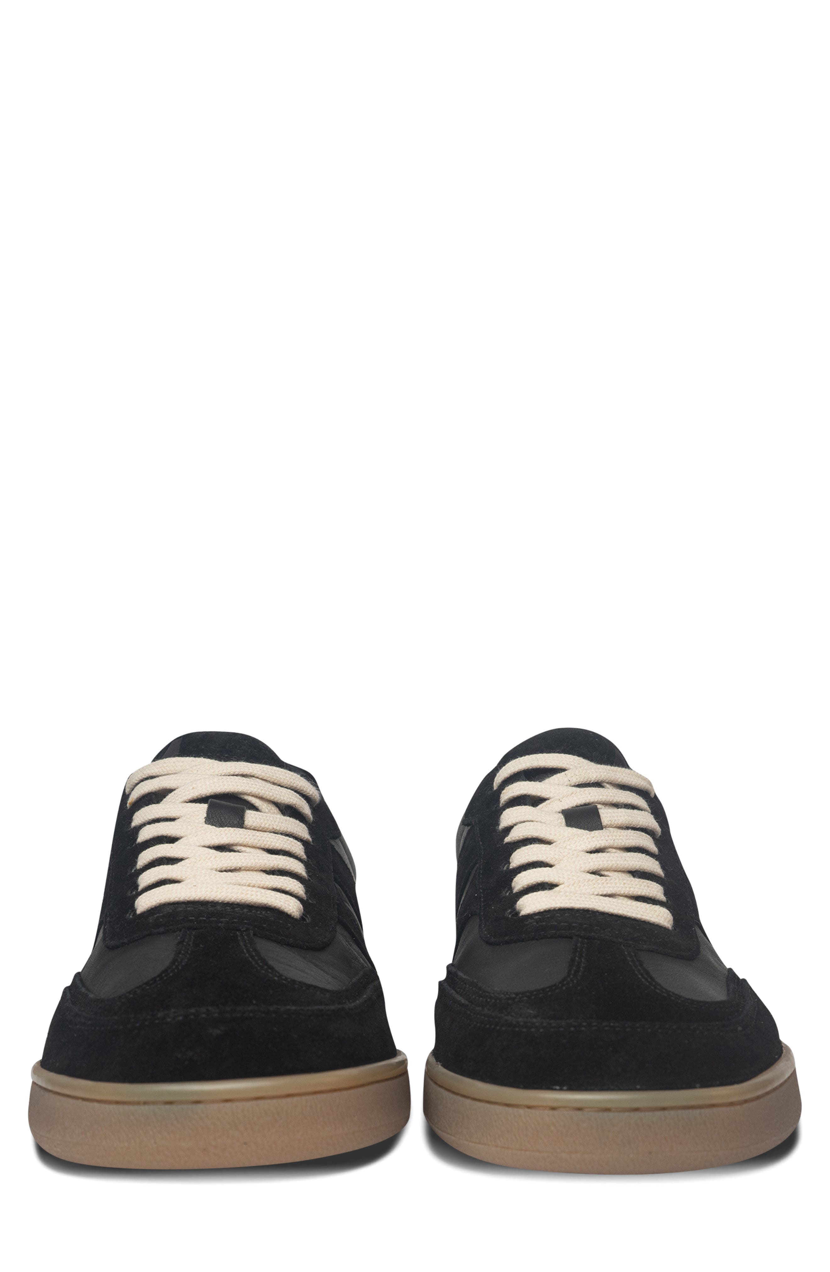 Collegium Court III Sneaker, Alternate, color, Midnight Nero Leather