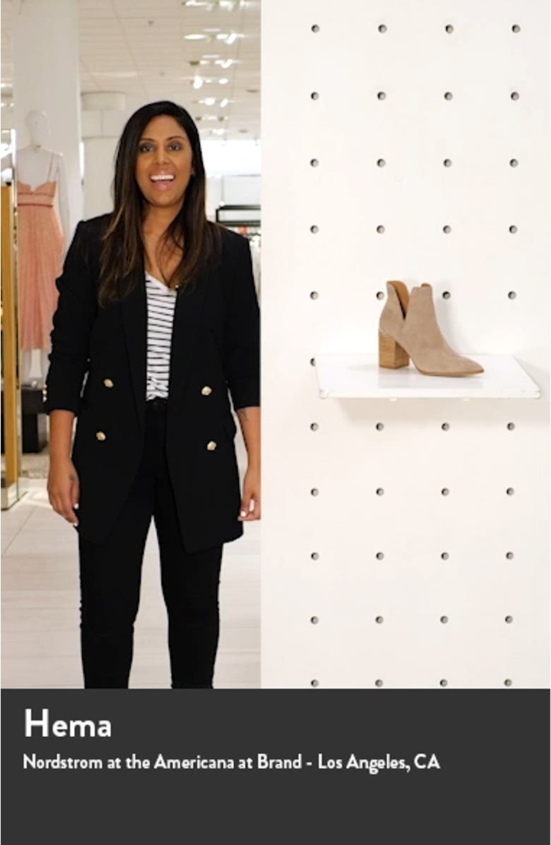 Kaylah Pointed Toe Bootie, sales video thumbnail