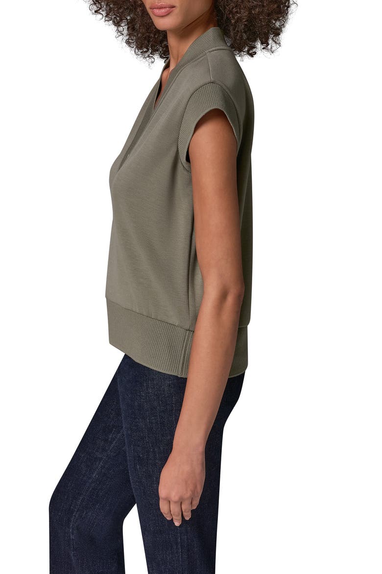 Jet Setter Dolman Half Zip Pullover Top, Alternate, color, SAGE