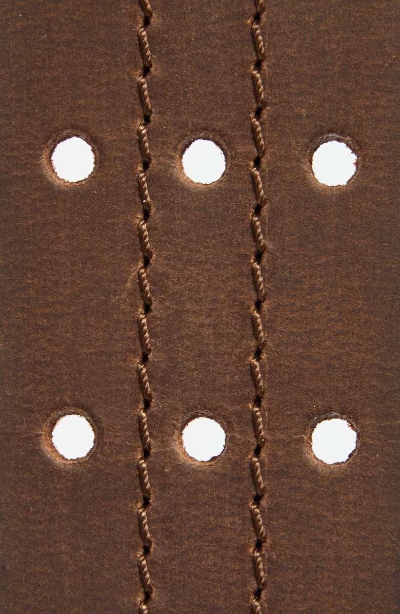 Joe's Jeans Stretch Leather Belt, Alternate, color, Brown