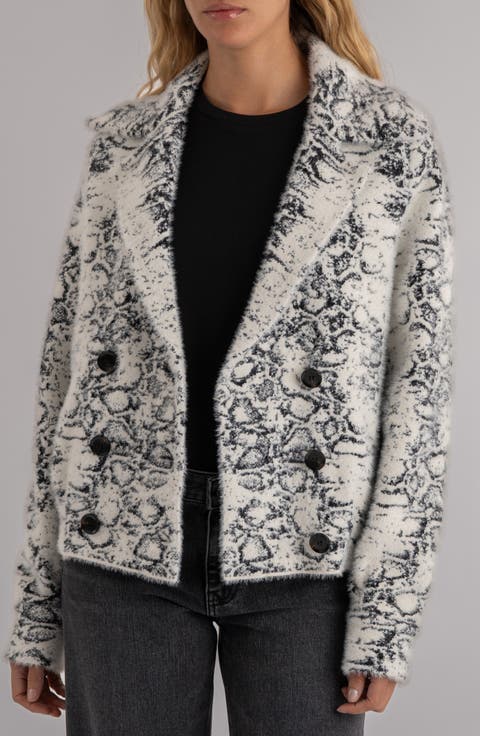 Aaliyah Double Breasted Sweater Coat