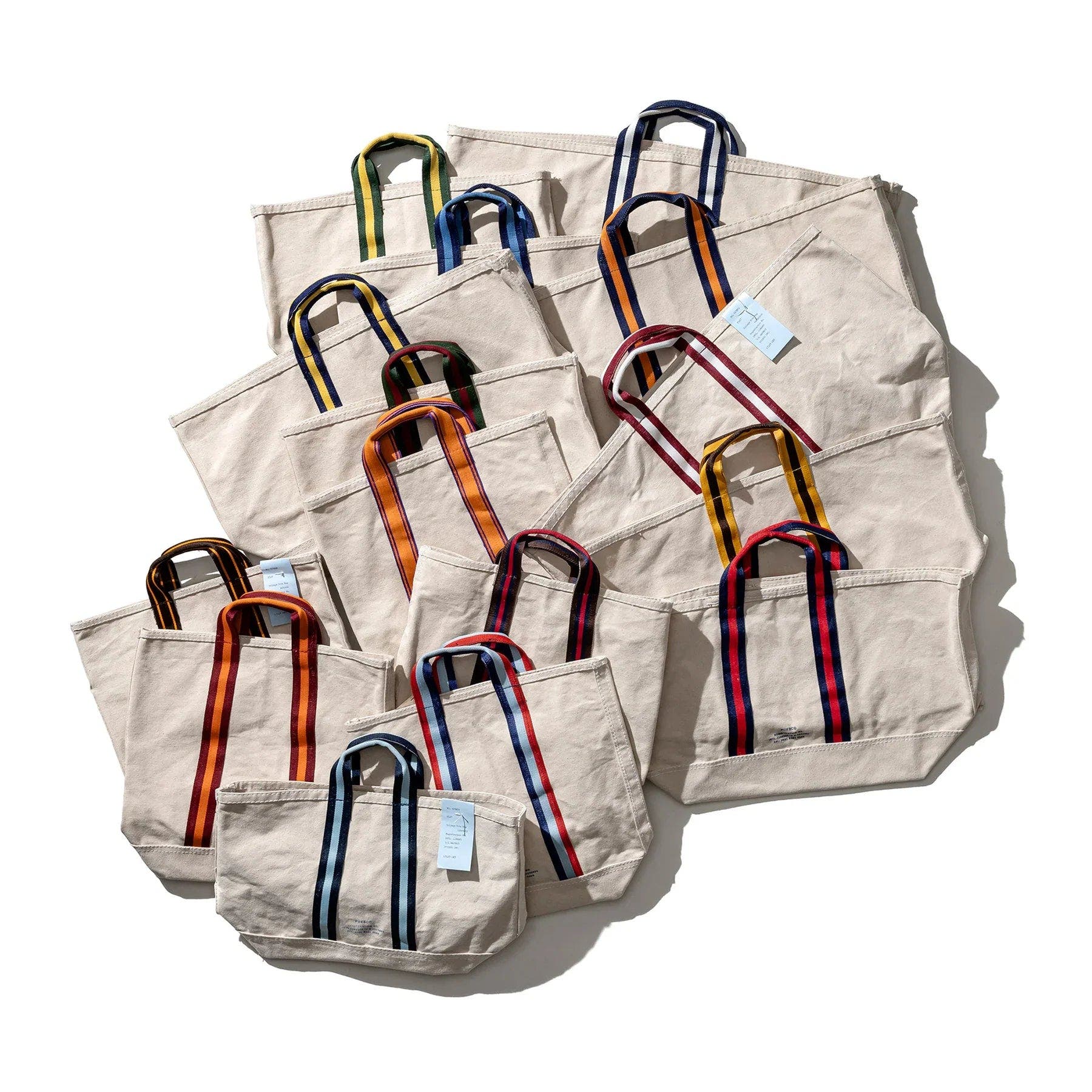 PUEBCO College Tote Bag - School, Alternate, color, Blue X White