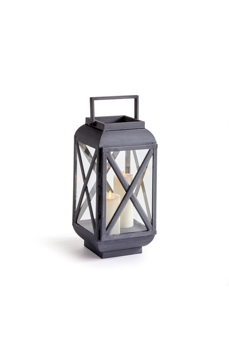 Terrazza Outdoor Lantern, Main, color, Gray