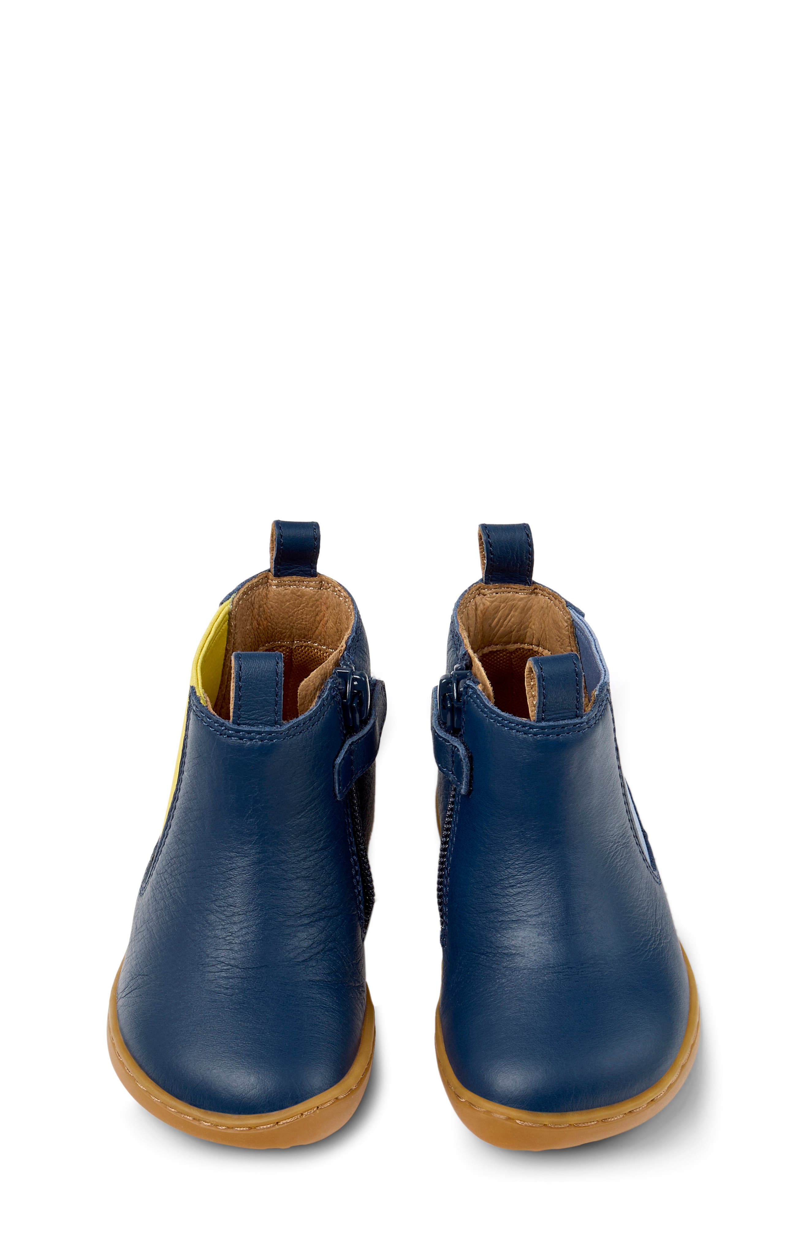 Camper Kids' Peu Cami First Walker Chelsea Boot, Alternate, color, Dark Blue