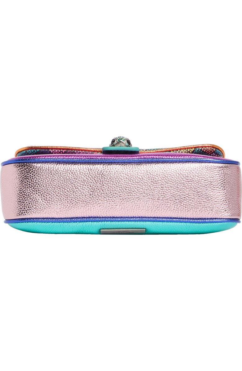 Kurt Geiger London Camden Flaplf Shoulder Bag, Alternate, color, Purple Multi