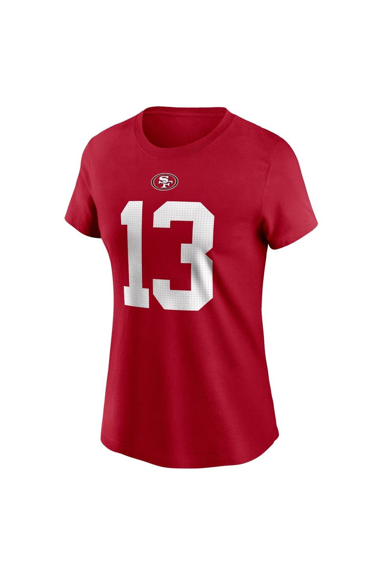 Women's Nike Brock Purdy Scarlet San Francisco 49ers Player Name & Number T-Shirt, Alternate, color, Scarlet