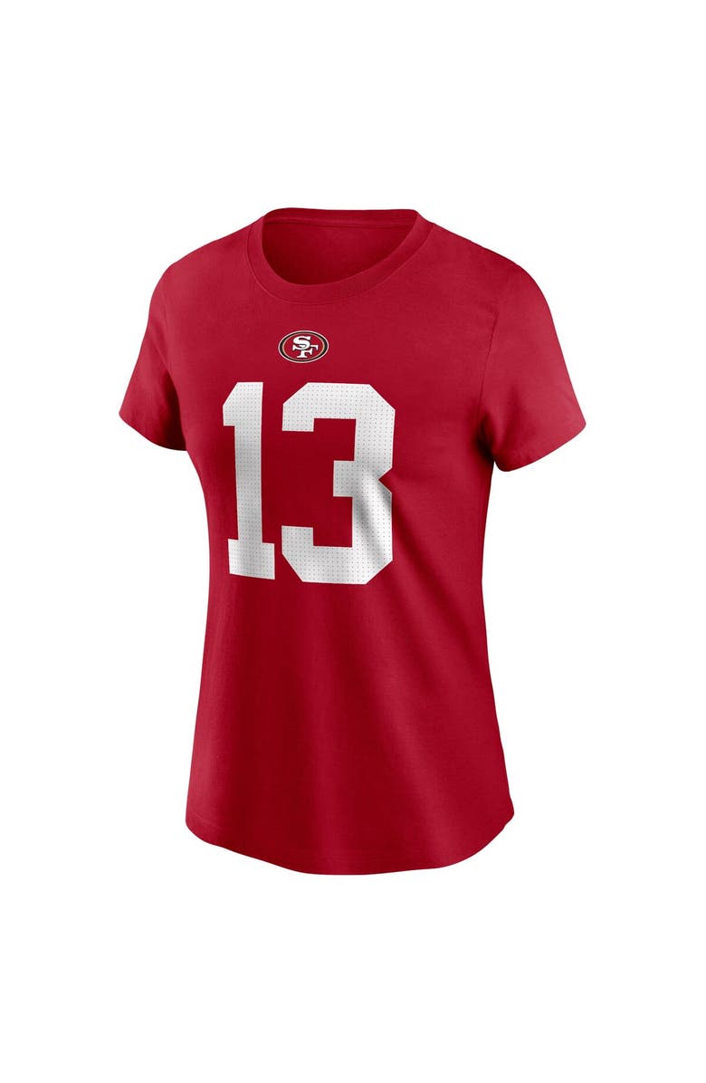 Nike Women's Nike Brock Purdy Scarlet San Francisco 49ers Player Name & Number T-Shirt, Alternate, color, Scarlet