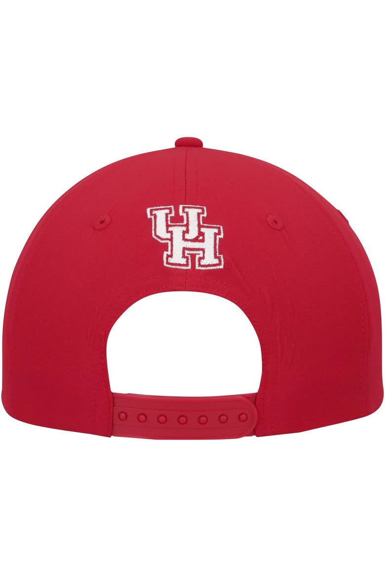 Men's Colosseum  Red Houston Cougars Positraction Snapback Hat, Alternate, color, Red