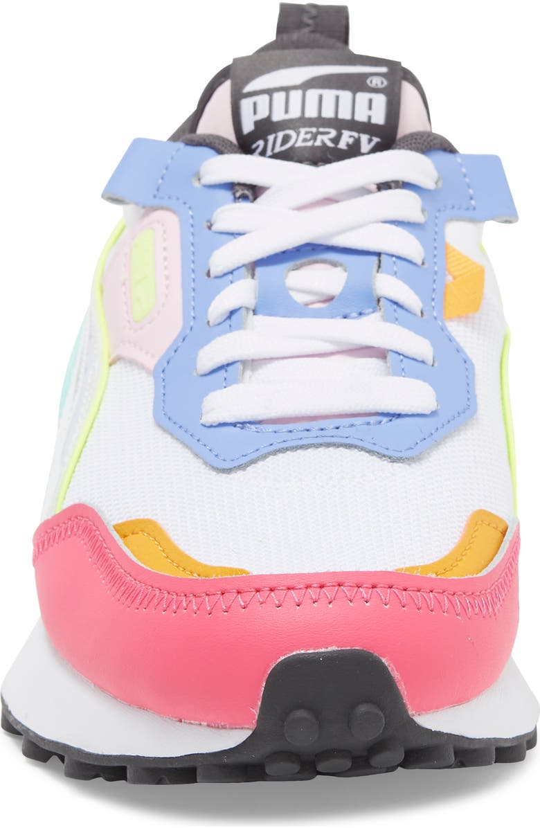 PUMA Kids' Rider FV Glowing Up Sneaker, Alternate, color,