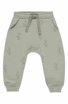 Rylee + Cru Kids' Cactus Print Knit Joggers