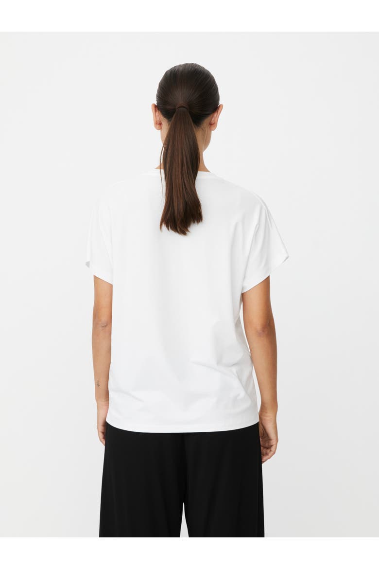 V-Neck Relaxed T-Shirt, Alternate, color, White