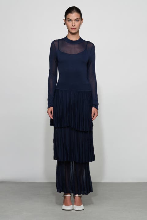 Anslie Knit Midi Dress