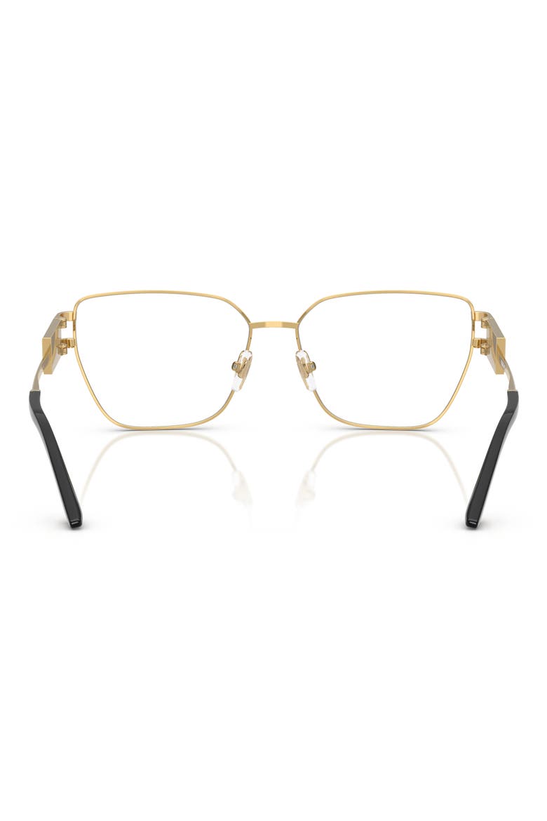55mm Pillow Optical Glasses, Alternate, color, GOLD
