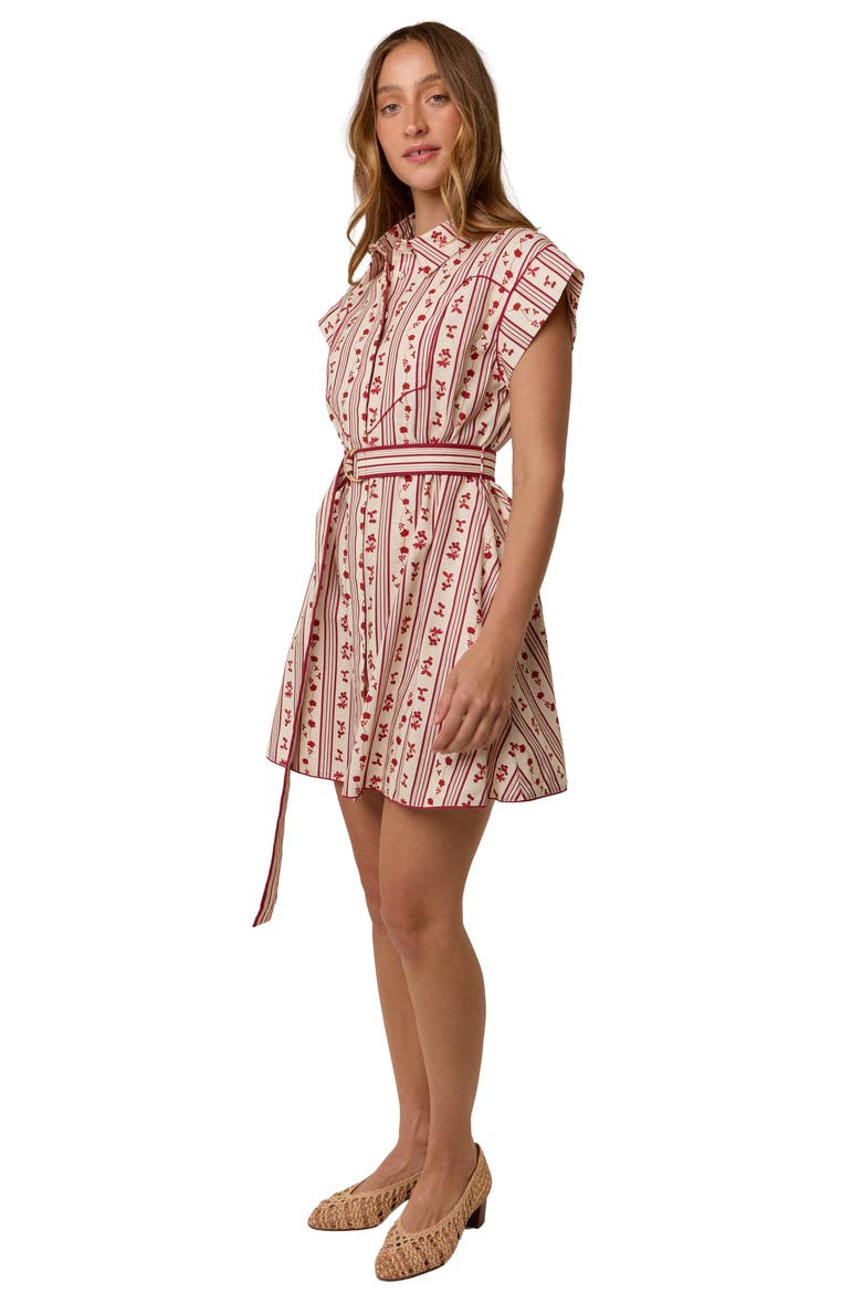 Manon Mini Dress, Alternate, color, Raye Fleur