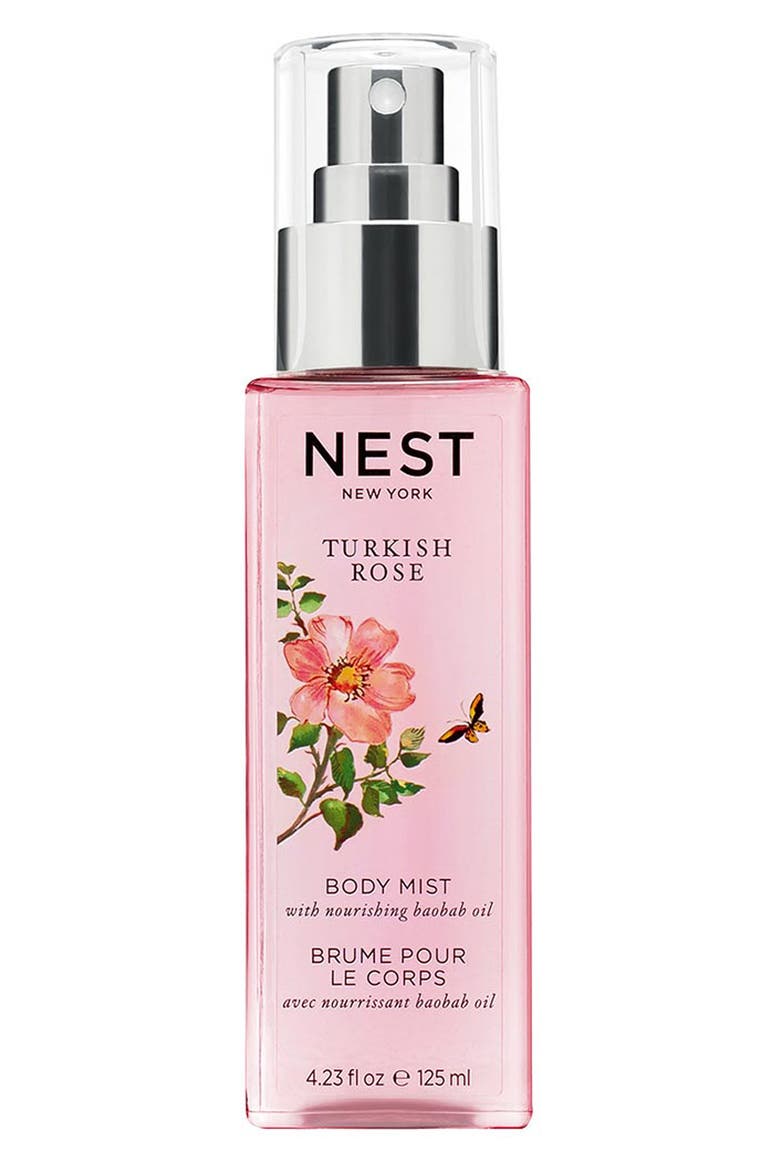 Turkish Rose Perfume Body Oil Mist, Main, color, NO COLOR