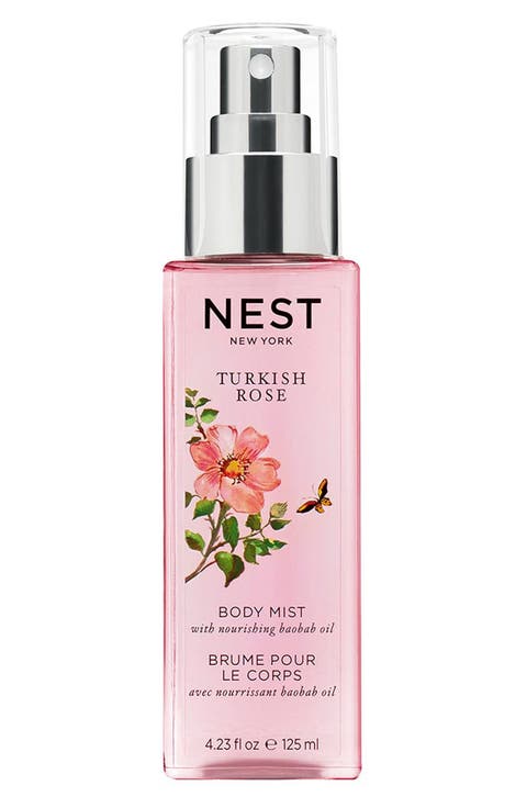 Turkish Rose Perfume Body Oil Mist