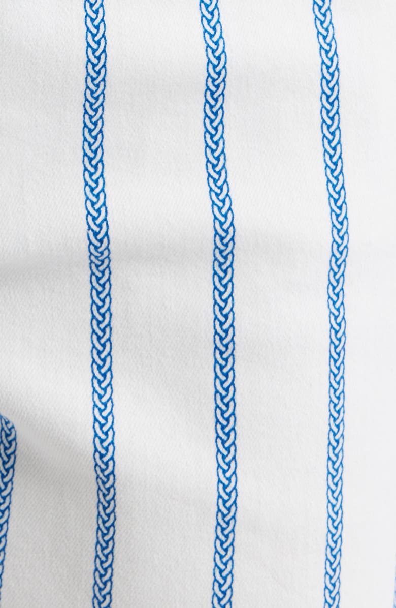 CITY BLUES Stripe Denim Shorts, Alternate, color, 