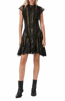 AllSaints Fleur Lace Minidress