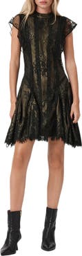AllSaints Fleur Lace Minidress