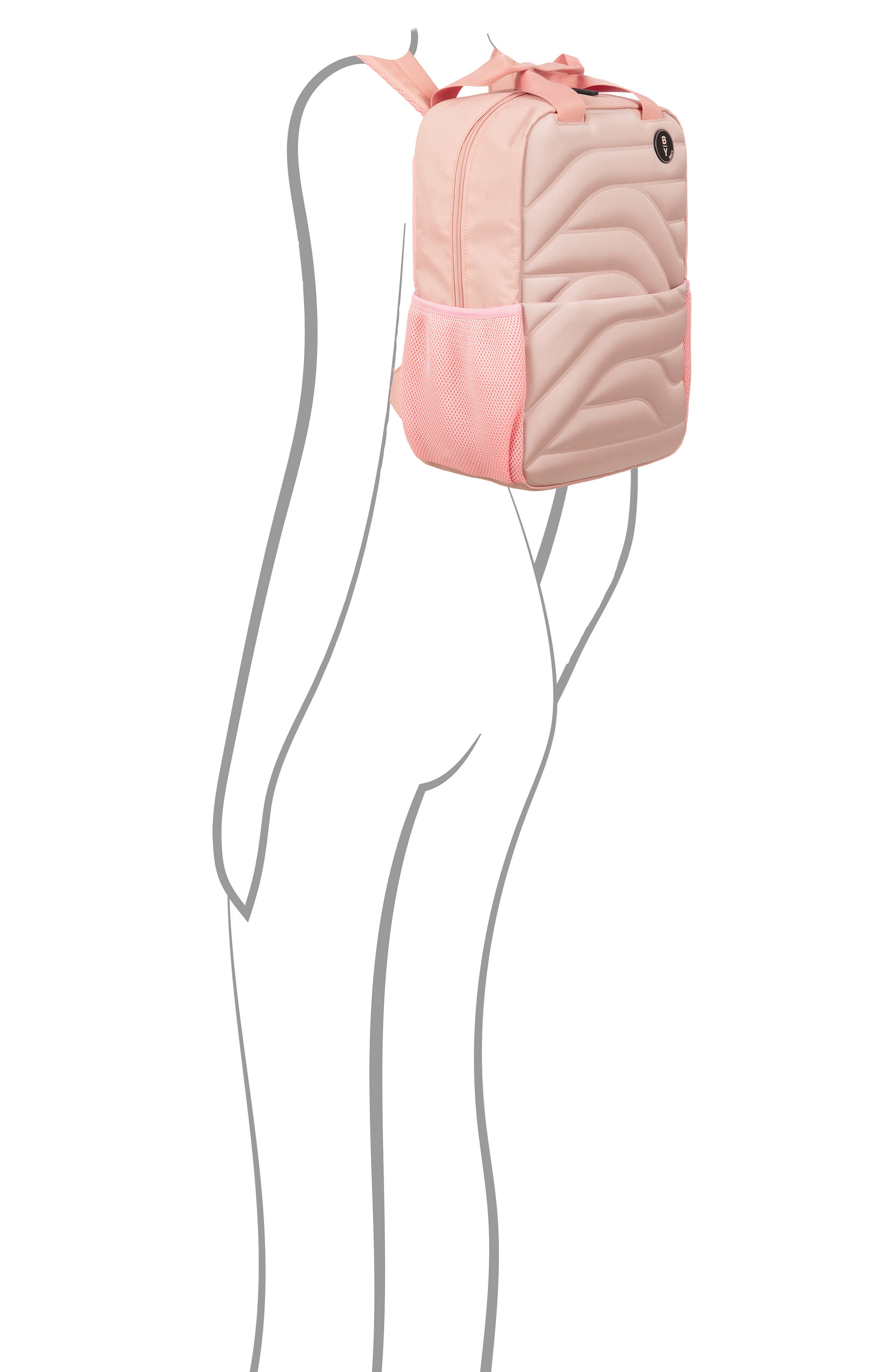 B|Y Ulisse Backpack, Alternate, color, PEARL PINK