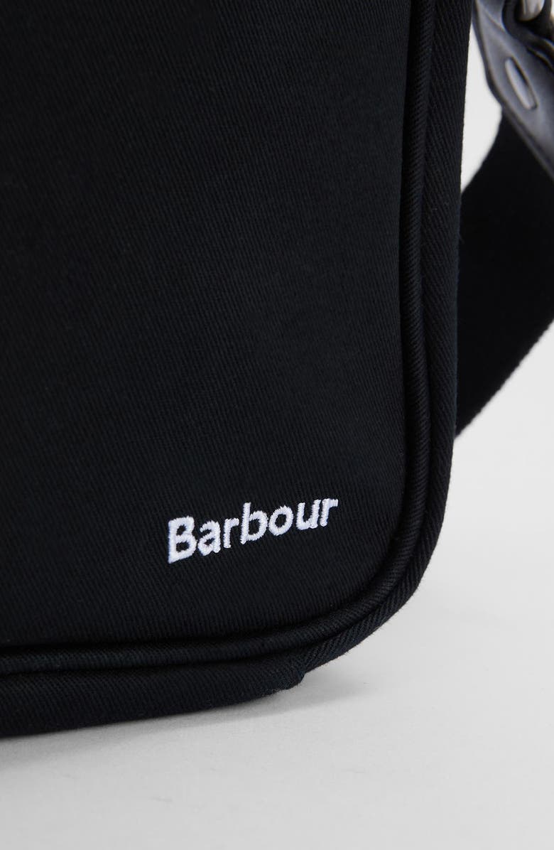 Barbour Olivia Cotton Canvas Crossbody Bag, Alternate, color, Black