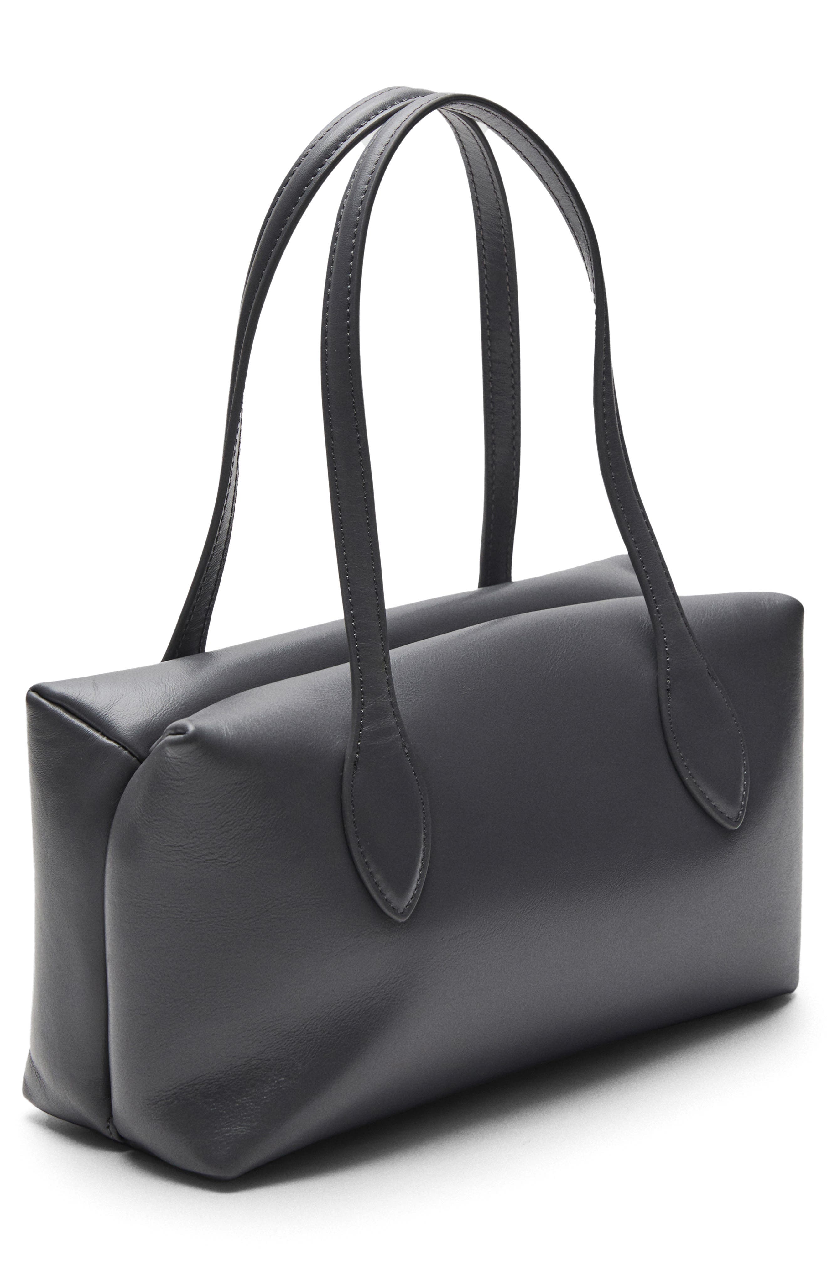 MANGO Selection Leather Shoulder Bag, Alternate, color, 