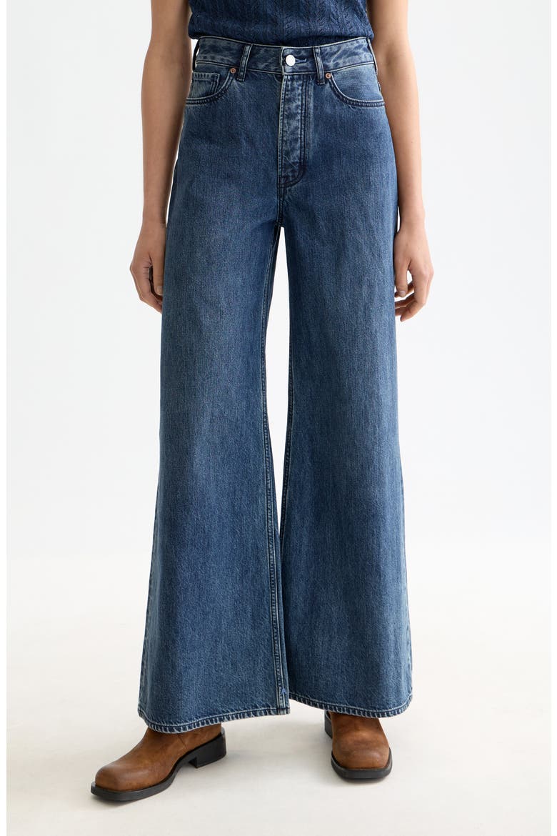 The Wave Wide Leg Jeans, Main, color, FRAMEWORK