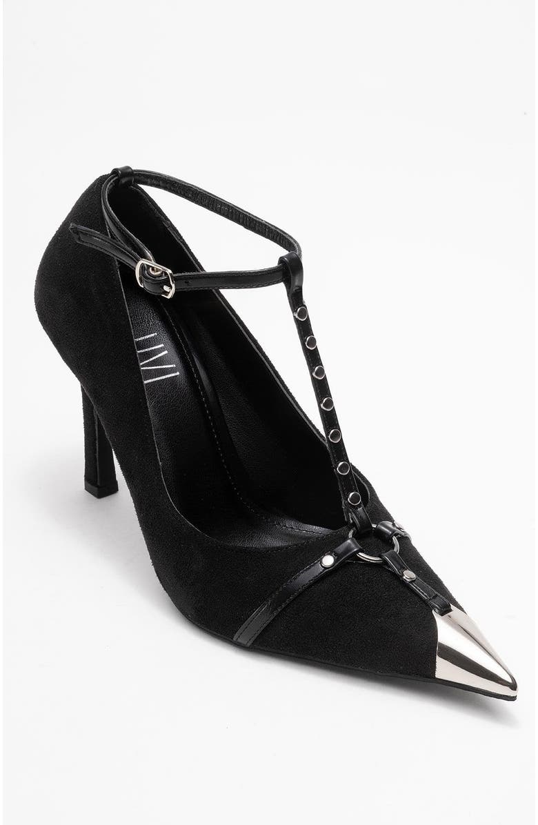 Prologue Shoes Juliana Pointed Toe Pump, Main, color, Black Suede