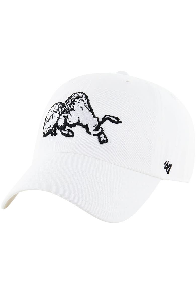 Men's '47 White Colorado Buffaloes Clean Up Adjustable Hat, Main, color, White