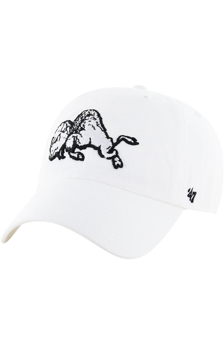 '47 Men's '47 White Colorado Buffaloes Clean Up Adjustable Hat, Main, color, White