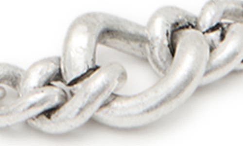 Shop Allsaints Curb Chain Bracelet In Warm Silver