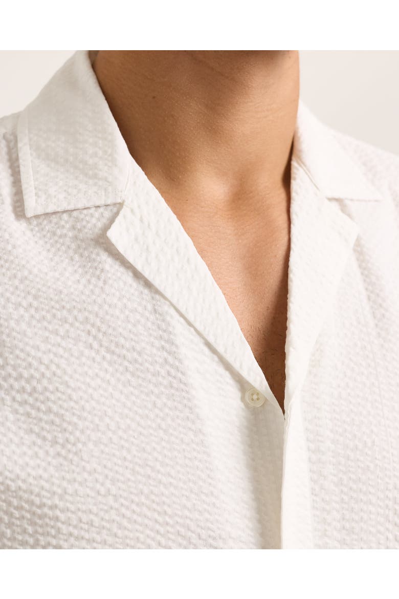 Maitan Seersucker Relaxed-Fit Shirt, Alternate, color, Thasos Beach