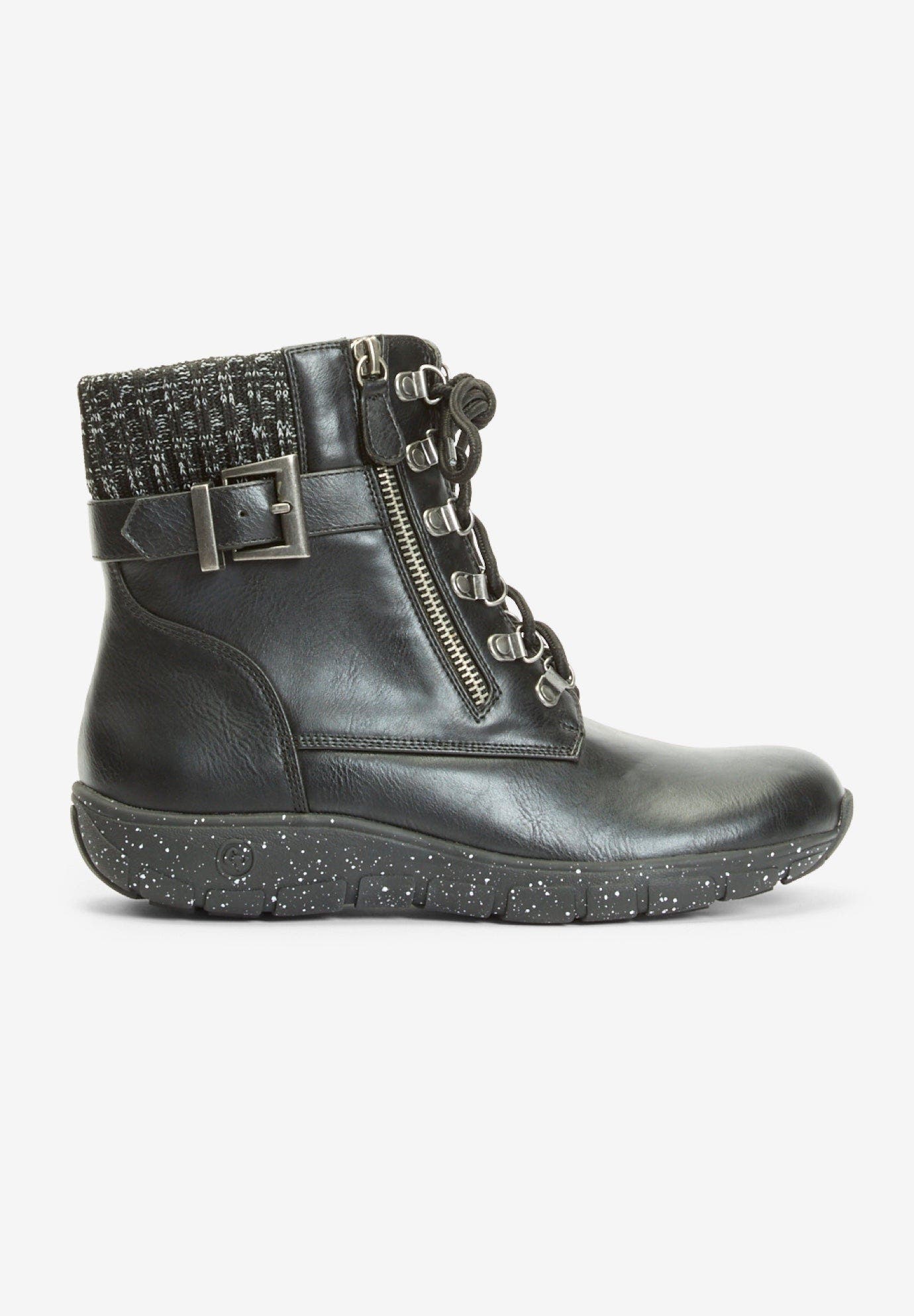 Comfortview The James Trail Boot, Alternate, color, Black