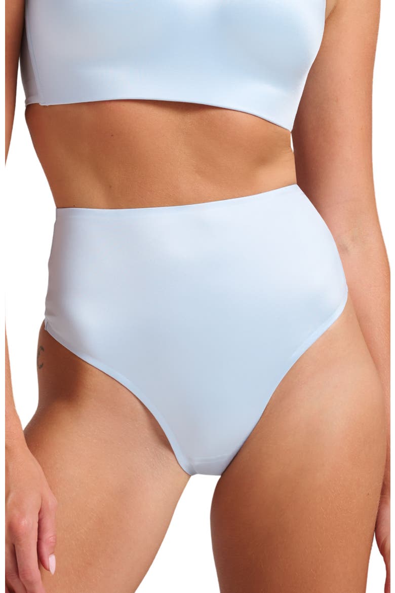 Smooth Satin Thong, Main, color, Something Blue