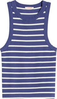 Marine Layer Lexi Stripe Rib Tank