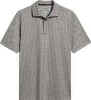 Johnston & Murphy XC4® + Cool Degree™ Geo Print Performance Golf Polo