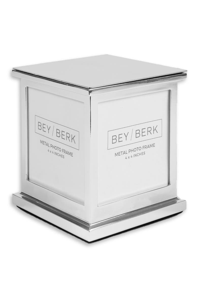 Photo Cube & Trinket Box, Main, color, SILVER