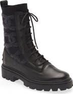 Tod's Kate Mixed Media Combat Boot