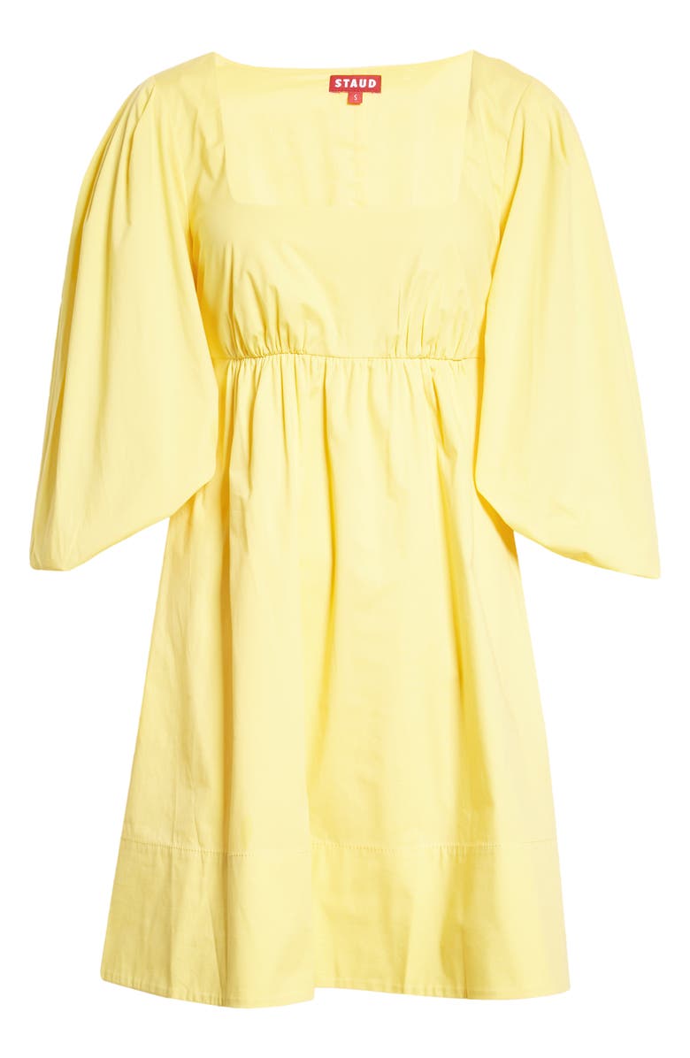 STAUD Sophie Long Sleeve Dress, Alternate, color, Wallflower
